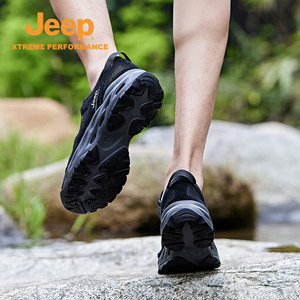Jeep吉普官方新款溯溪鞋男透气海钓徒步鞋防滑涉水鞋水陆两栖鞋