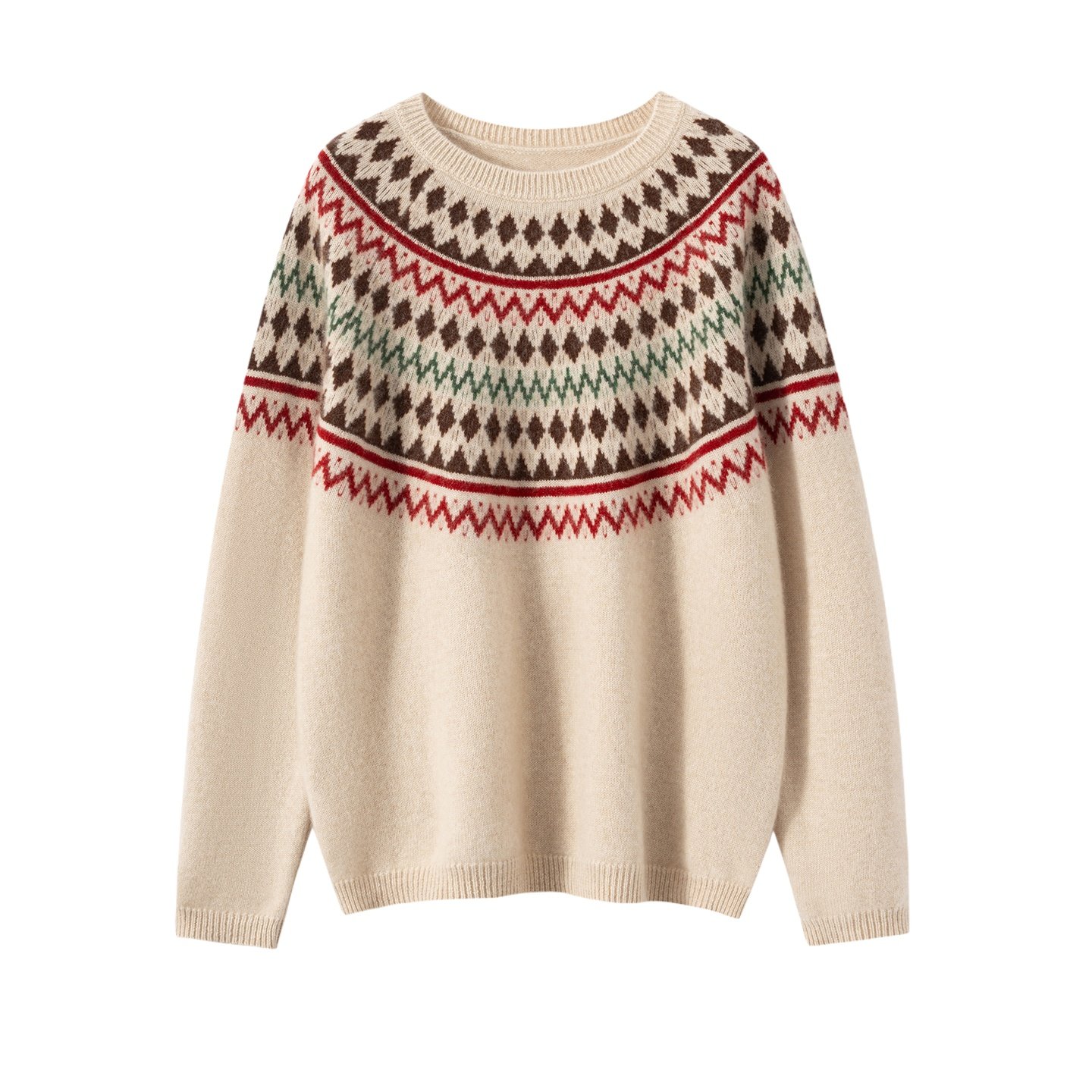 25秋冬新款100%山羊绒衫女圆领加厚针织衫宽松毛衣打底衫百搭上衣,淘宝优惠券,粉丝福利购,淘宝优惠卷