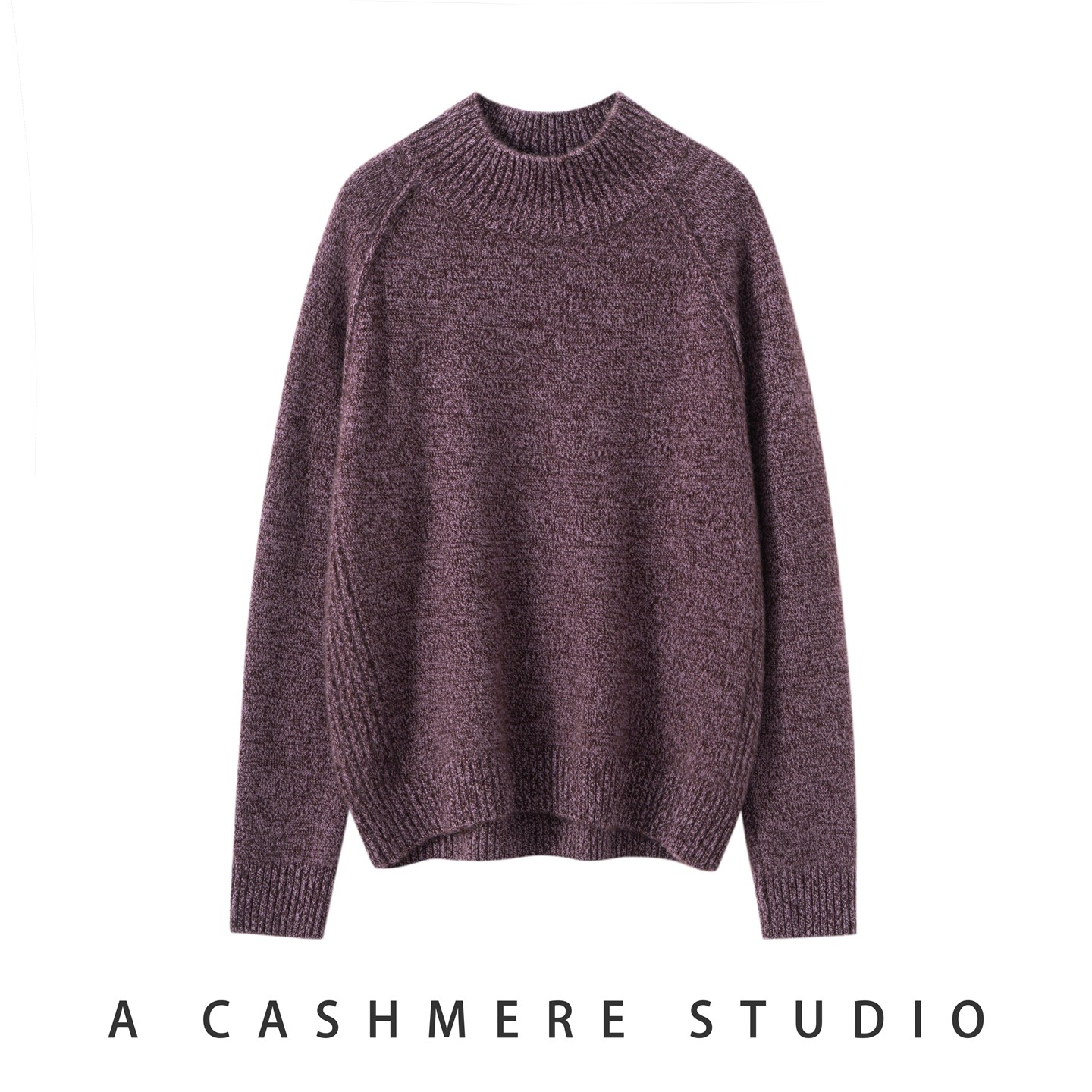 秋冬新款100%山羊绒衫女半高领加厚保暖毛衣花纱插肩袖针织打底衫,淘宝优惠券,粉丝福利购,淘宝优惠卷