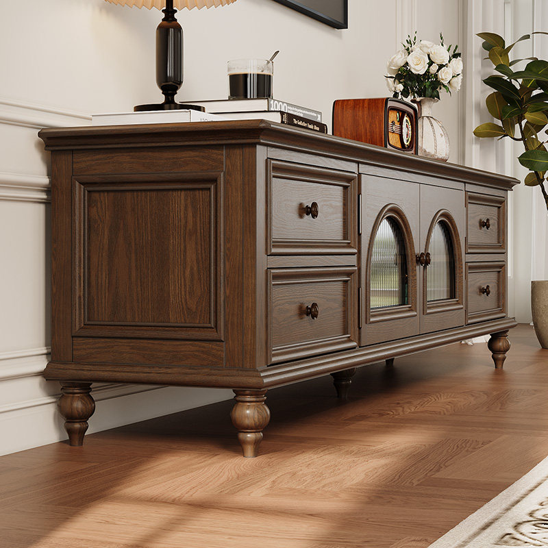 新款美式拱门客厅家具小户型电视柜 dedietrich电视柜