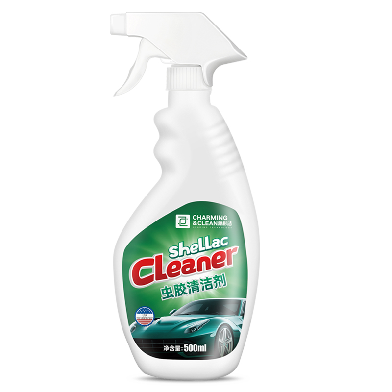 虫胶去除剂500ml汽车车用清洁剂漆面虫尸鸟粪树胶树粘清洁清洗剂