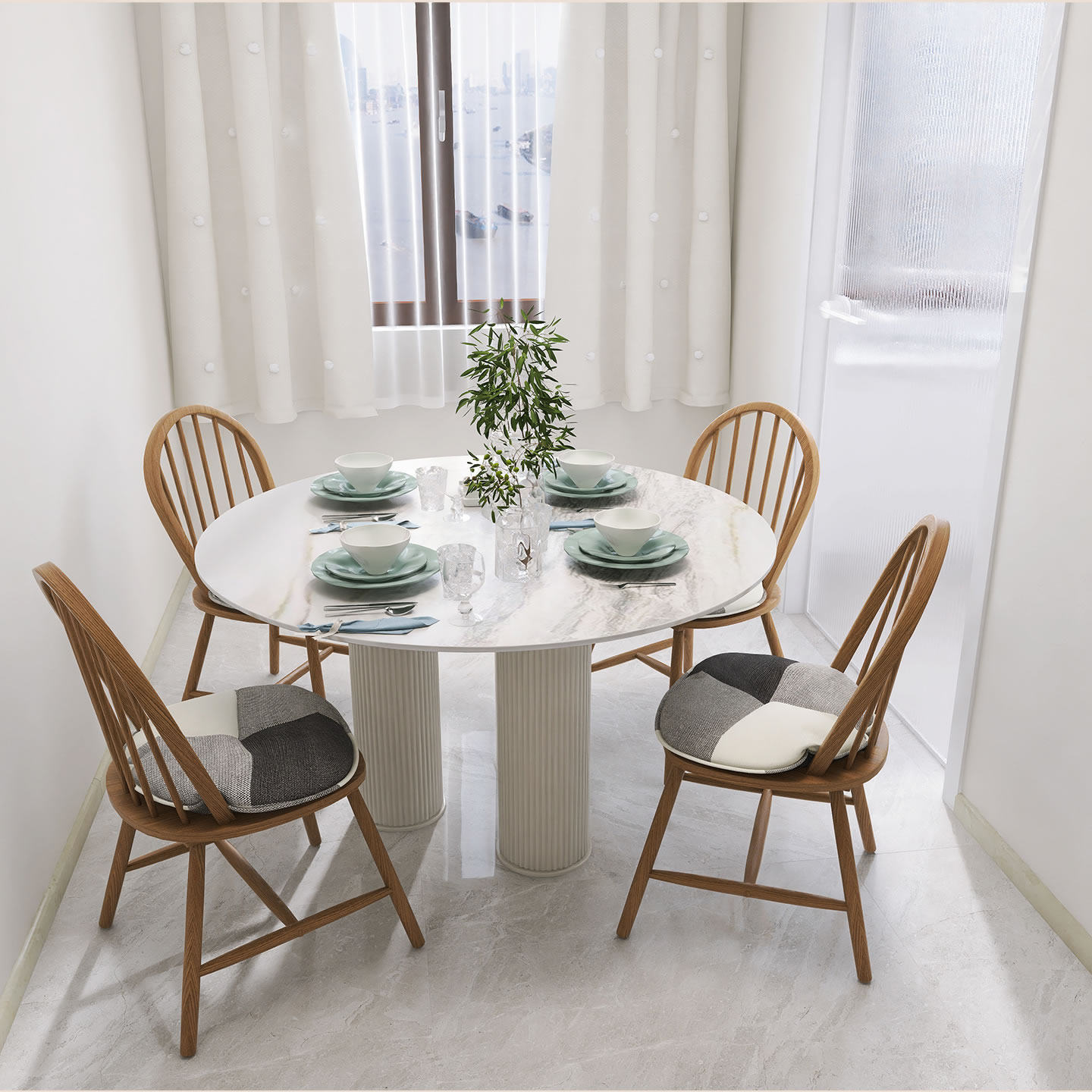 定制圆形岩板台面大理石桌面加工餐桌茶几电视柜板吧台面瓷砖定做,淘宝优惠券,粉丝福利购,淘宝优惠卷