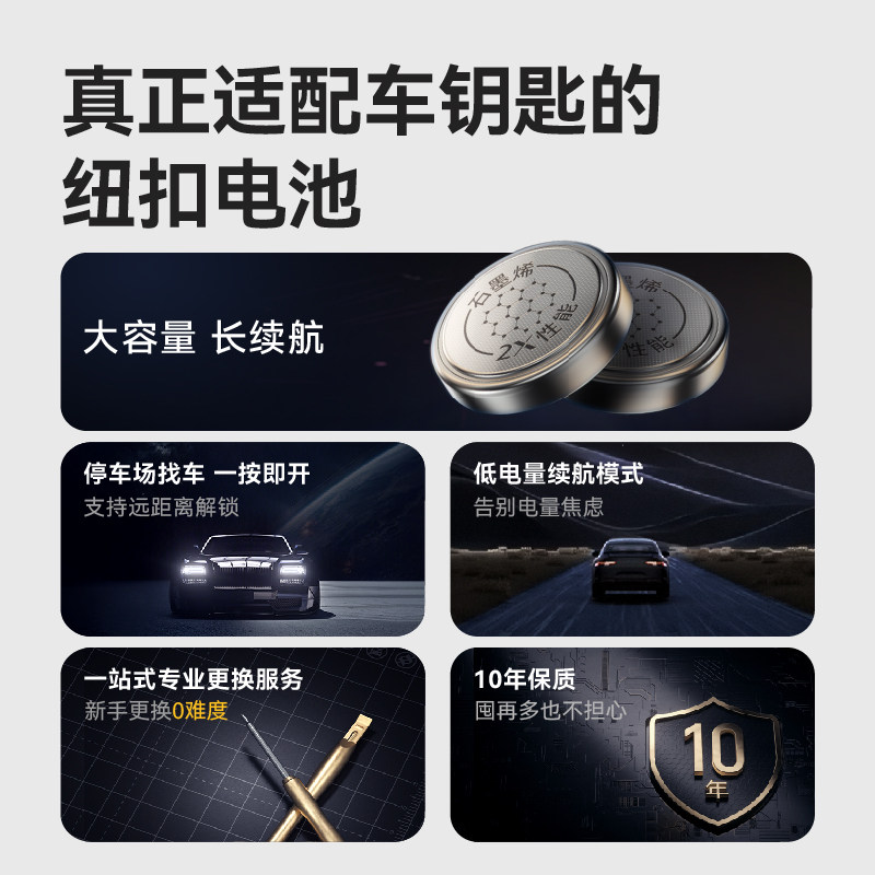 适用大众途岳汽车遥控器钥匙电池南孚传应纽扣电池电子电池CR2025,淘宝优惠券,粉丝福利购,淘宝优惠卷