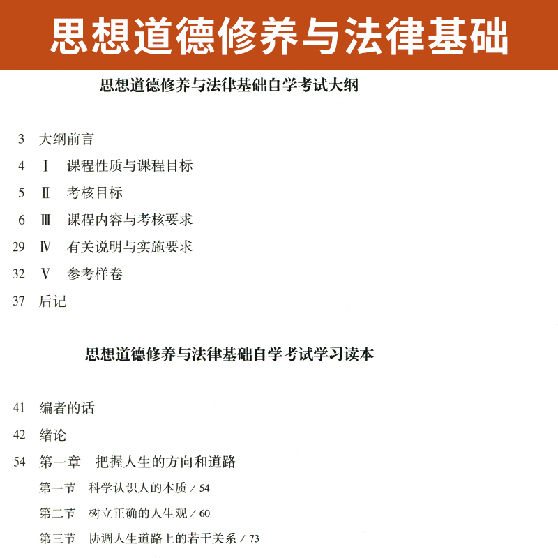 自学考试教材 03706专科书籍 3706思想道德修养与法律基础刘瑞复高等教育版 2024年成人成教成考 自考函授中专升大专高升专高起专 - 图2