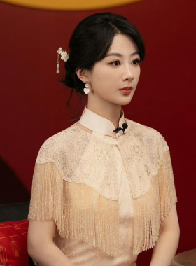 杨紫同款铃兰花流苏发簪古风簪子新中式日常通勤步摇仙女旗袍头饰