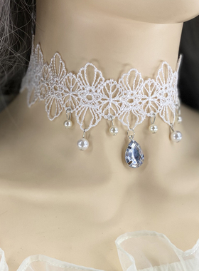 百搭宫廷脖子颈链配饰