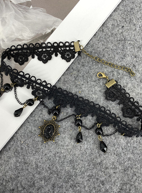 韩版蕾丝短款项圈脖子饰品颈带