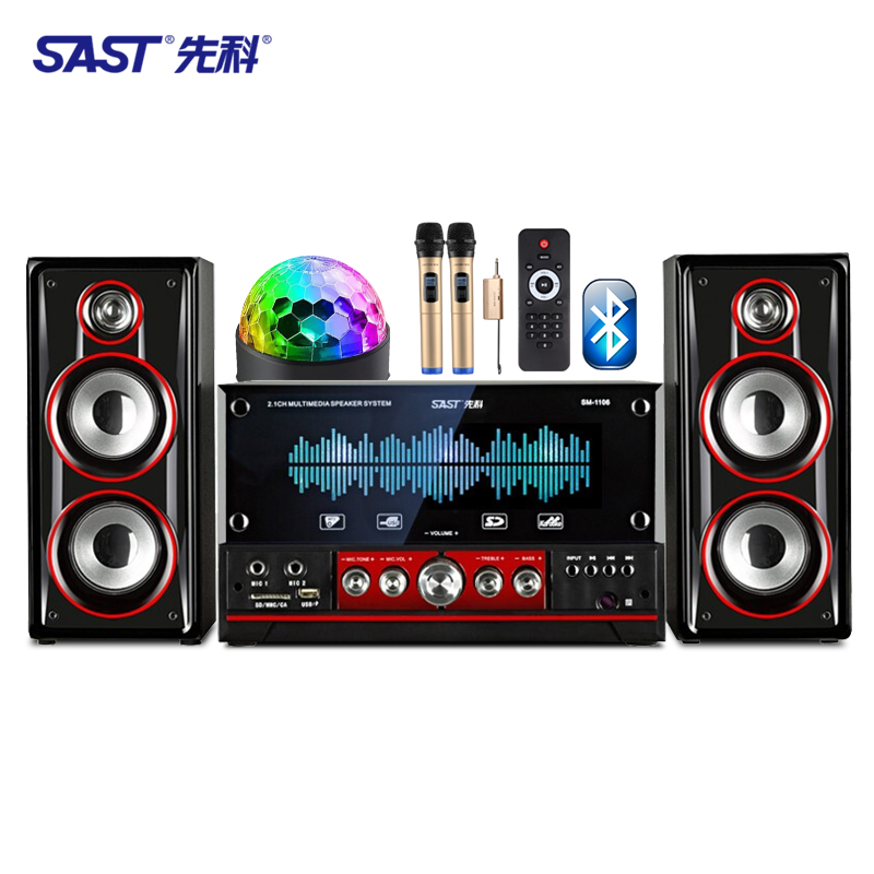 蓝牙音箱套装大功率手机电视机笔记本小型影响 2.1 歌超重低音炮有沾客厅木质 K 电脑音响台式家用 1106 先科 SAST 蓝牙音箱套装大功率手机电视机笔记本小型影响 2.1 歌超重低音炮有沾客厅木质 K 电脑音响台式家用 1106 先科 SAST