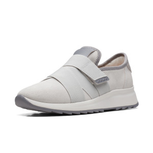 Clarks其乐女鞋纤动系列鞋子女魔术贴鞋休闲鞋一脚蹬女鞋