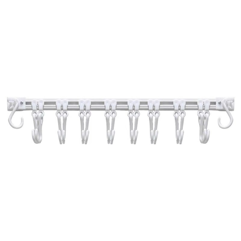 厨房收纳滑动轨道挂钩柜门收纳挂钩神器免打孔橱柜门后收纳置物架,淘宝优惠券,粉丝福利购,淘宝优惠卷