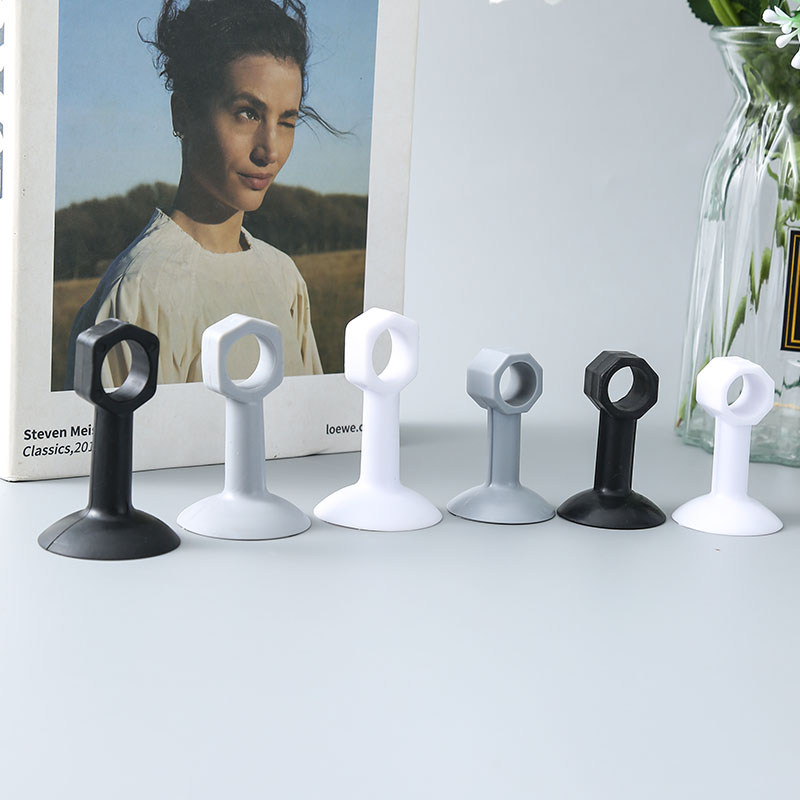 门把手防撞垫房门防盗门卧室门后吸门固定免打孔门阻器硅胶门挡器 - 图3