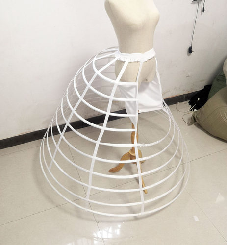 洛可可后现代风异形鸟笼裙撑后翘式克里诺林裙撑毕业设计表演衬裙 - 图1