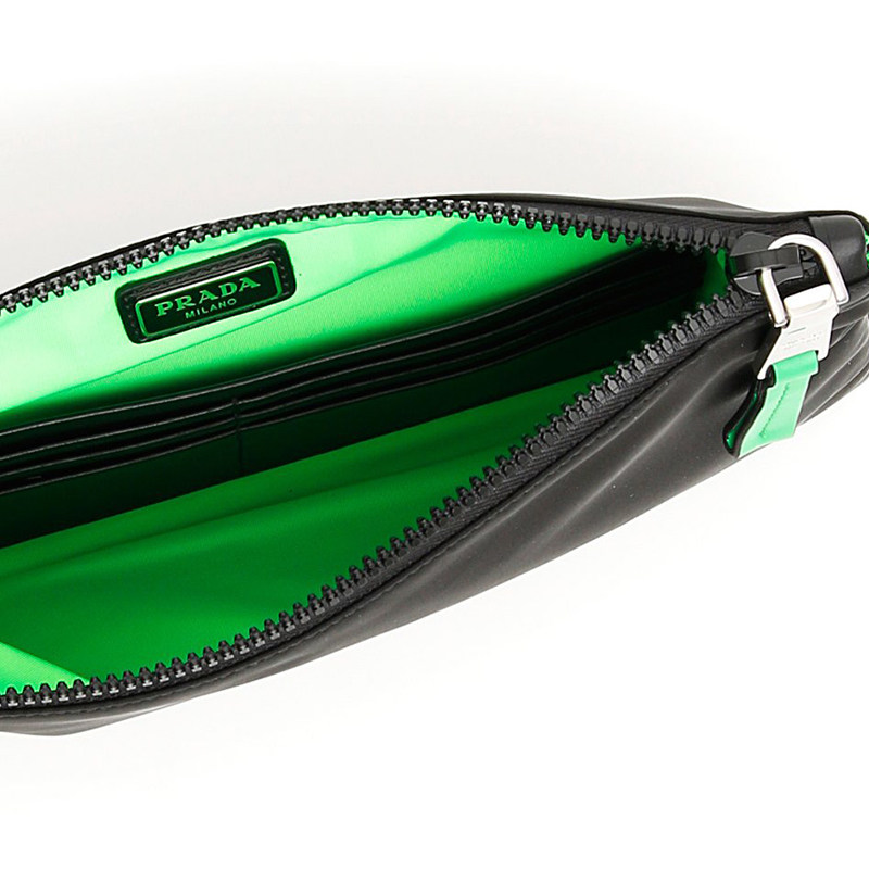 正品prada /普拉达黑色尼龙男包 怀远海外男士包袋