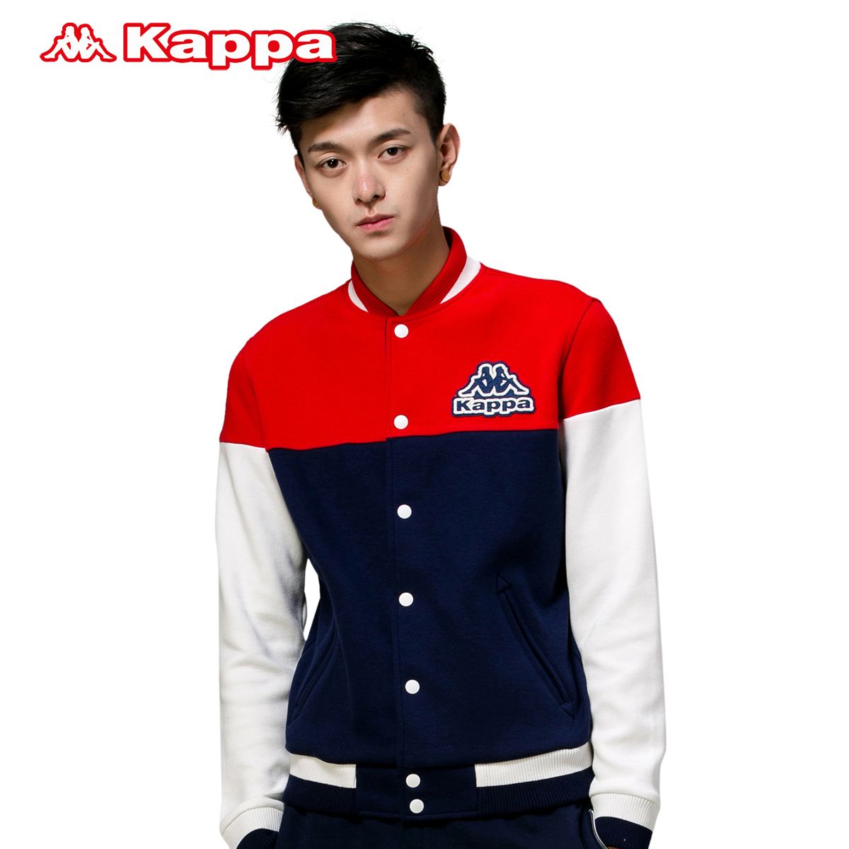 Kappa/背靠背男衛衣運動服休閒上衣外套針織-K0552WK20
