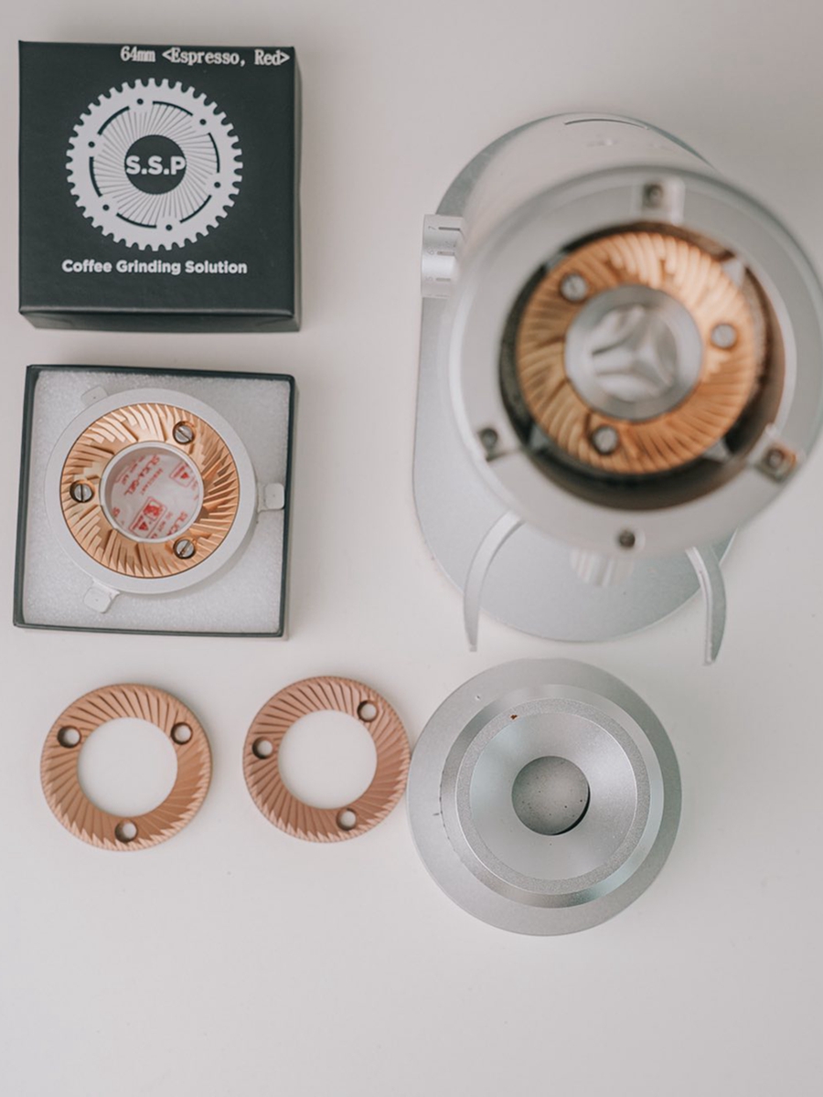 韩国新款SSP磨豆机刀盘64 83 98 DF64 fellow EK43手冲HU意式 - 图0