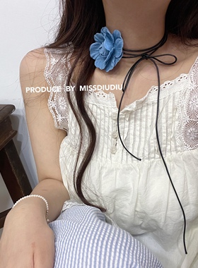 部落牛仔/山茶花颈链choker