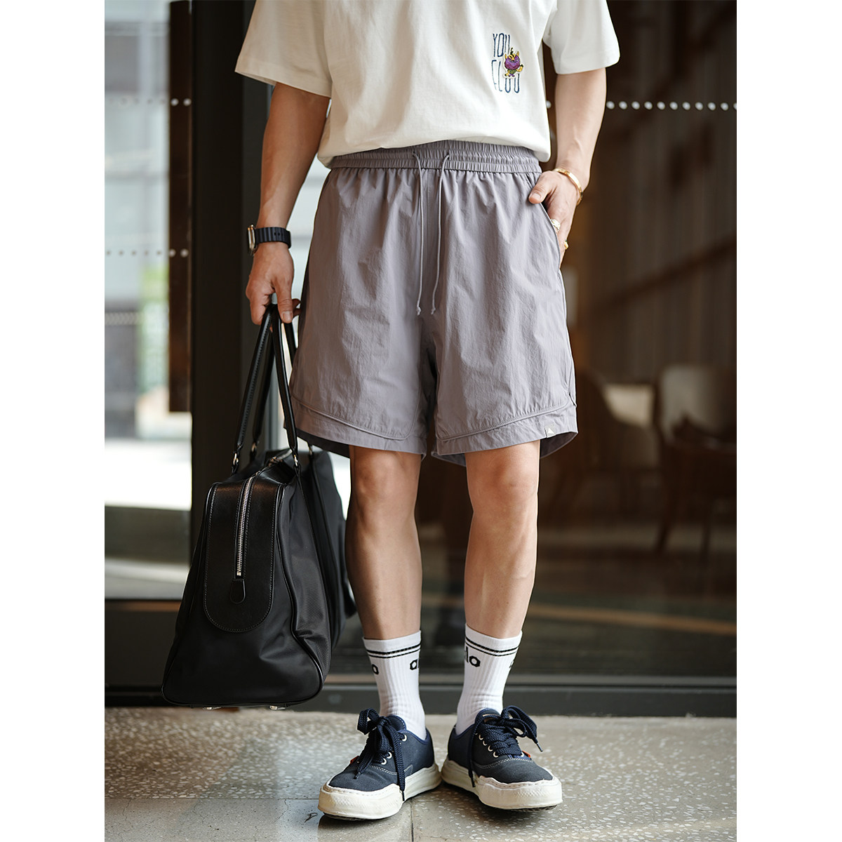 美式潮牌户外多口袋速干工装短裤男夏季新款宽松透气多色运动中裤,淘宝优惠券,粉丝福利购,淘宝优惠卷