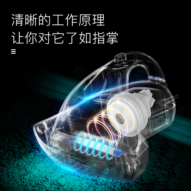 韩夫人旗舰店韩夫人家用紫外线杀菌除螨仪床铺吸尘器吸螨虫小型迷你S1-1吸螨2