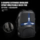Laura Star 0025 Warrior Third Generation Black Warrior Sports Backpack Shoulder Fitness Motorcycle Large Capacity Outdoor Hiking