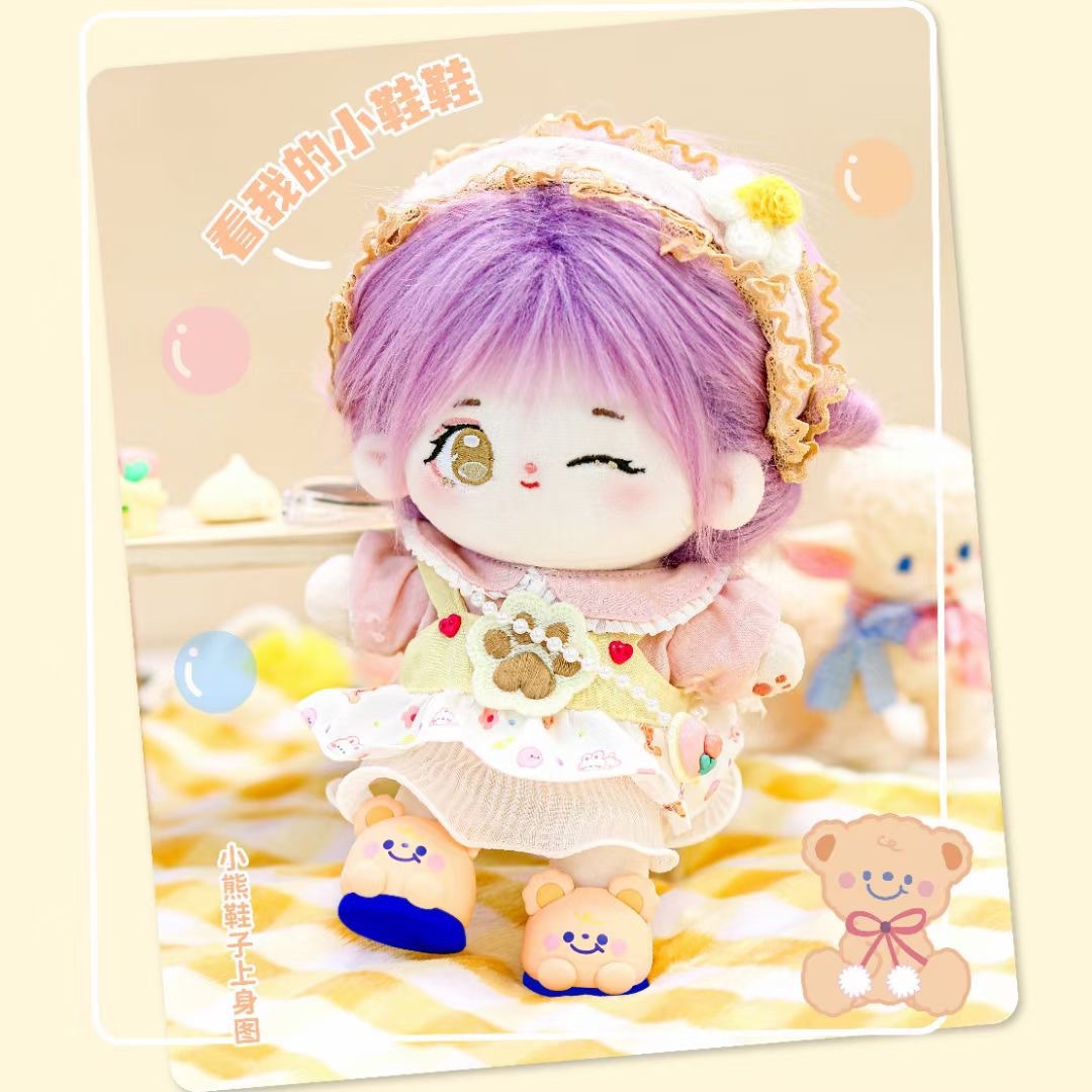 棉花娃娃鞋子20cm便宜男女娃用玩偶公仔的小鞋子可爱帅气迷你配饰 - 图2