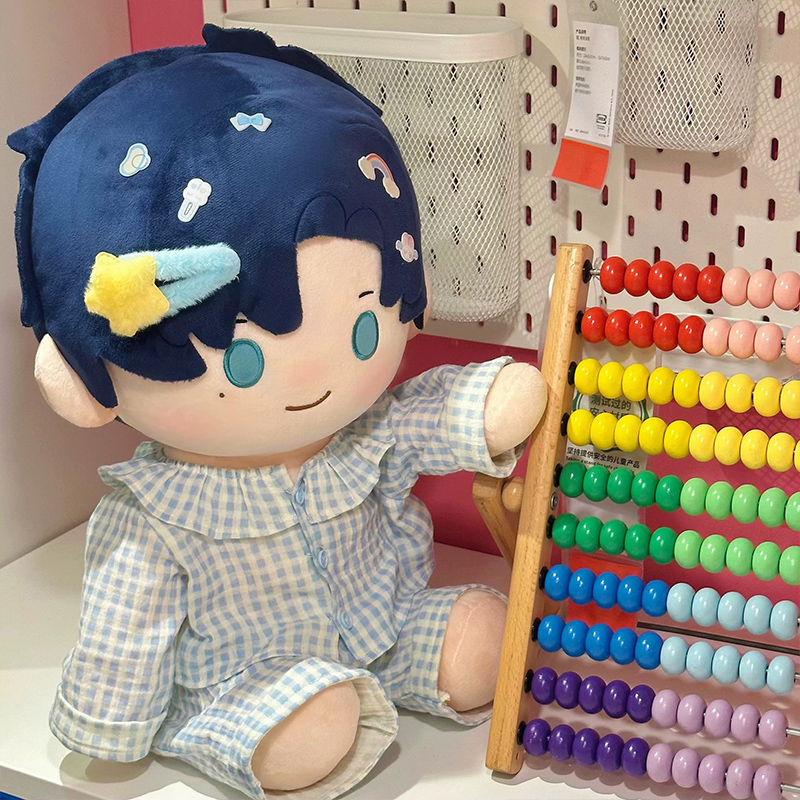 40cm娃衣棉花娃娃衣服原创正版无属性现货绵绵入怀玩偶套装 - 图1