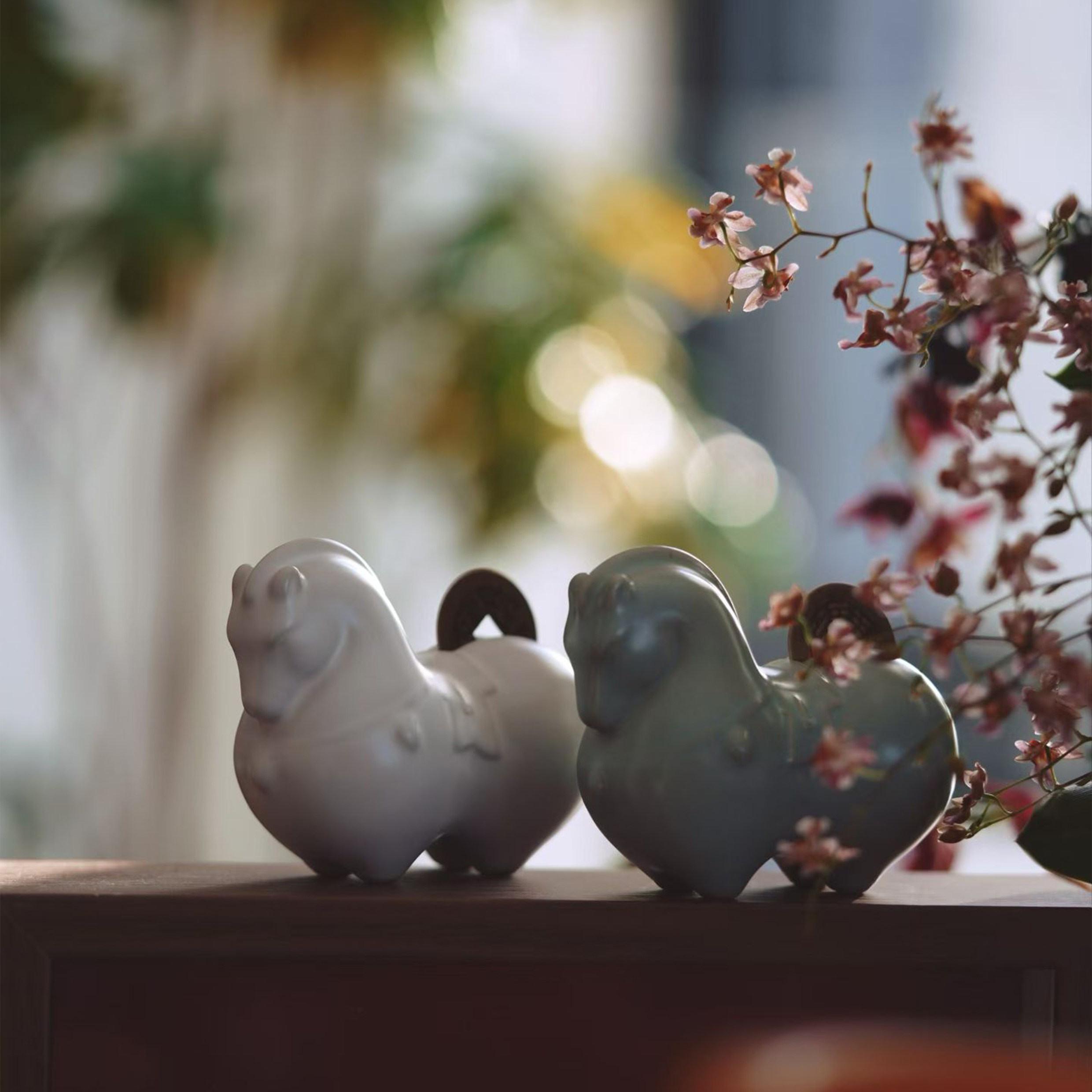 汝瓷马上转（赚）钱2026年马年生肖有钱马汝窑茶宠摆件国潮礼物,淘宝优惠券,粉丝福利购,淘宝优惠卷