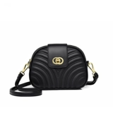 Черная сумка через плечо, сумка на одно плечо