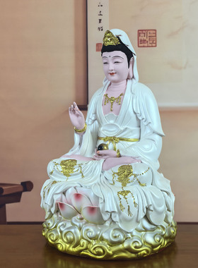 眼光娘娘神像树脂佛像眼光菩萨明目元君菩萨树脂神像供奉眼光娘娘