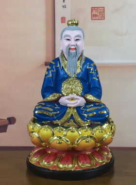三清神像树脂三清道祖神像树脂元始道德天尊灵宝天尊家用