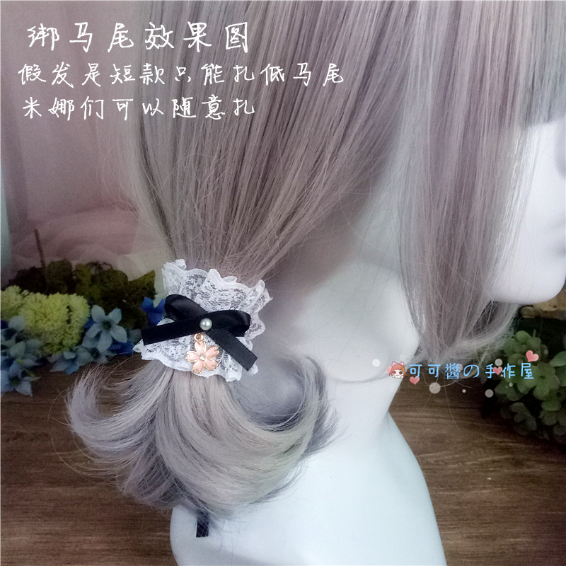 手袖百搭万用简单蕾丝蝴蝶结软妹萝莉假袖花边手链 手工 diy lolita 手袖百搭万用简单蕾丝蝴蝶结软妹萝莉假袖花边手链 手工 diy lolita