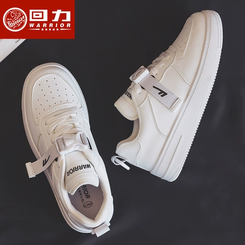 Warrior, Tide, туфли, универсальная белая обувь, кроссовки для отдыха, 2021 года, осенние, тренд сезона