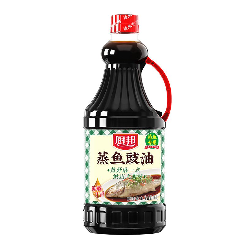 厨邦蒸鱼豉油1.63L*2酱油清蒸海鲜蒸虾白灼酱油炒饭凉拌家用调味 - 图3