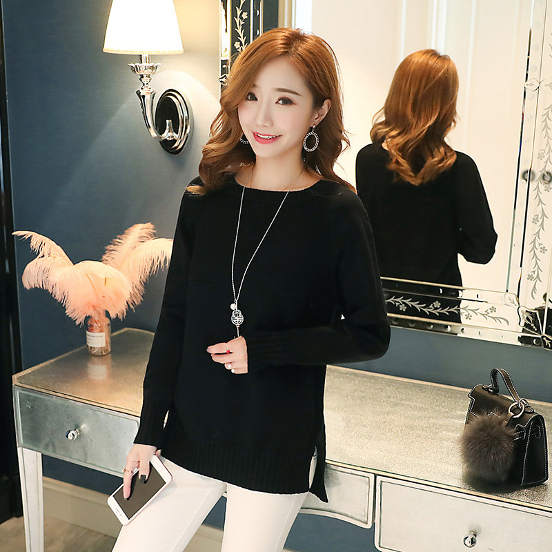 加厚喂奶装哺乳衣针织打底衫毛衣 波仕燕家居服上装