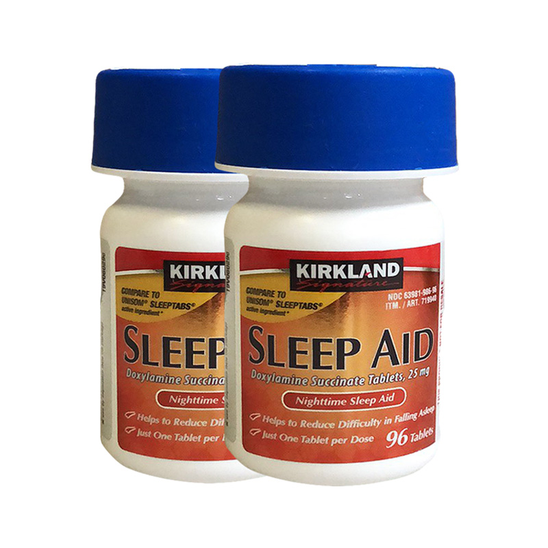 现货特价美国进口Kirkland Signature柯蓝柯克兰睡眠宁非褪黑素片-图0