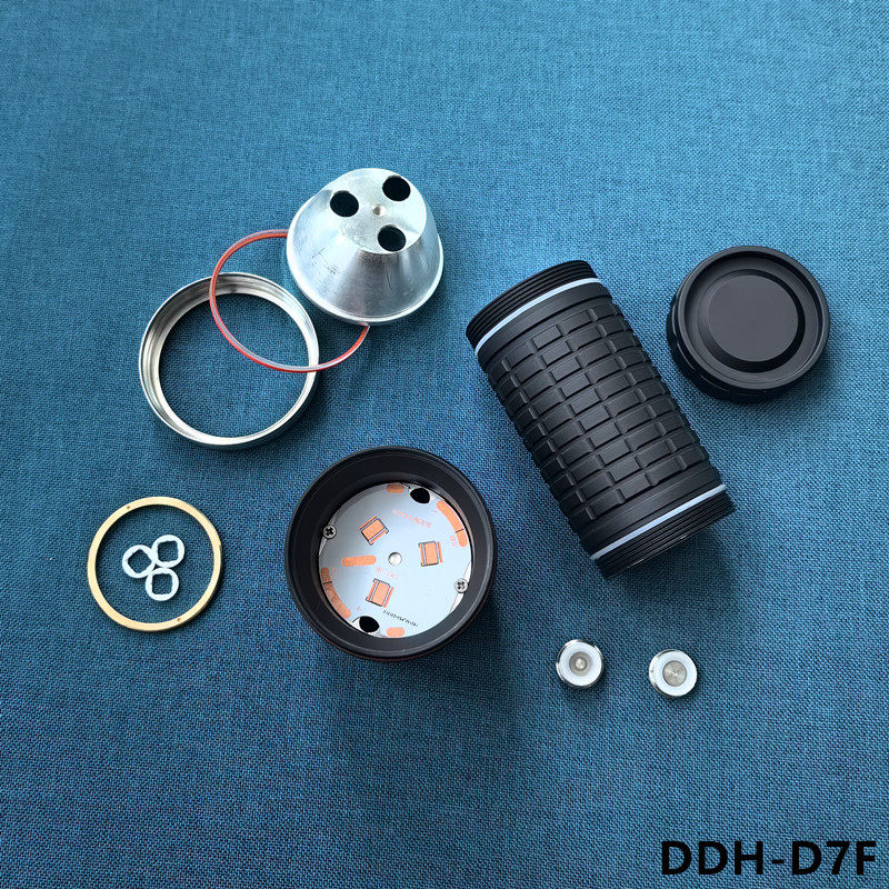 21700/46950/三灯手电筒外壳 DDH-D7E/D7F - 图3