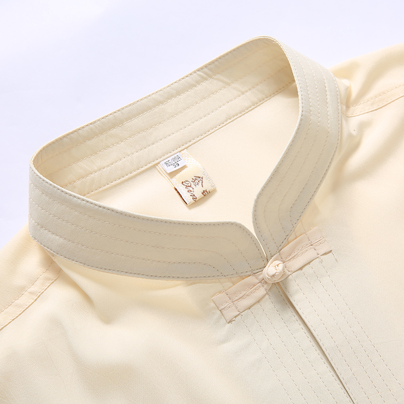 2018中国风民族服装新款男士套装装 九鹿龙民族服装