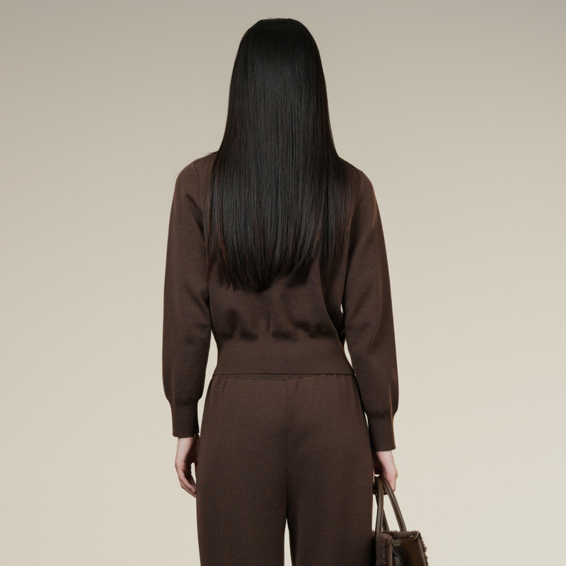 XG/雪歌25年冬季新款休闲百搭翻领针织开衫女短外套XK411019A372,淘宝优惠券,粉丝福利购,淘宝优惠卷