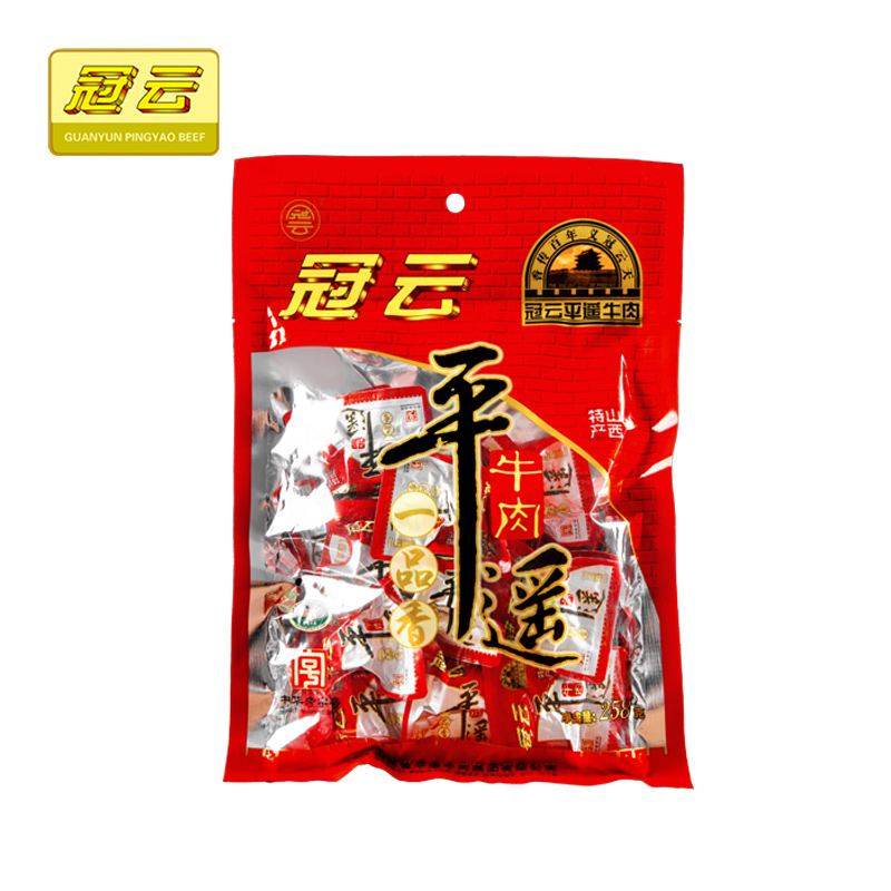 山西特产冠云平遥牛肉小包装一品香258g×3零食牛肉真空熟食即食 - 图3