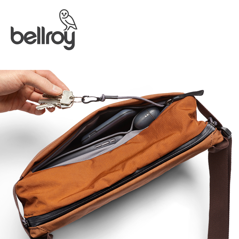 Bellroy澳洲Venture Sling 9L探险家胸包大容量时尚单肩斜挎包-图1