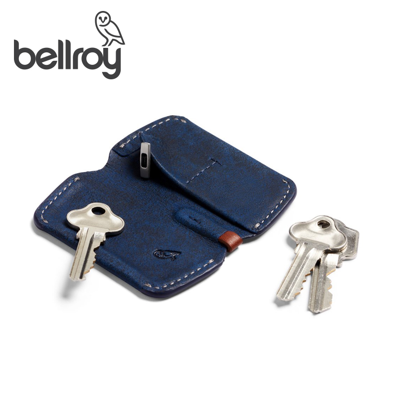 Bellroy澳洲Key Cover极简灵巧钥匙扣商务钥匙包牛皮保护磁吸便捷