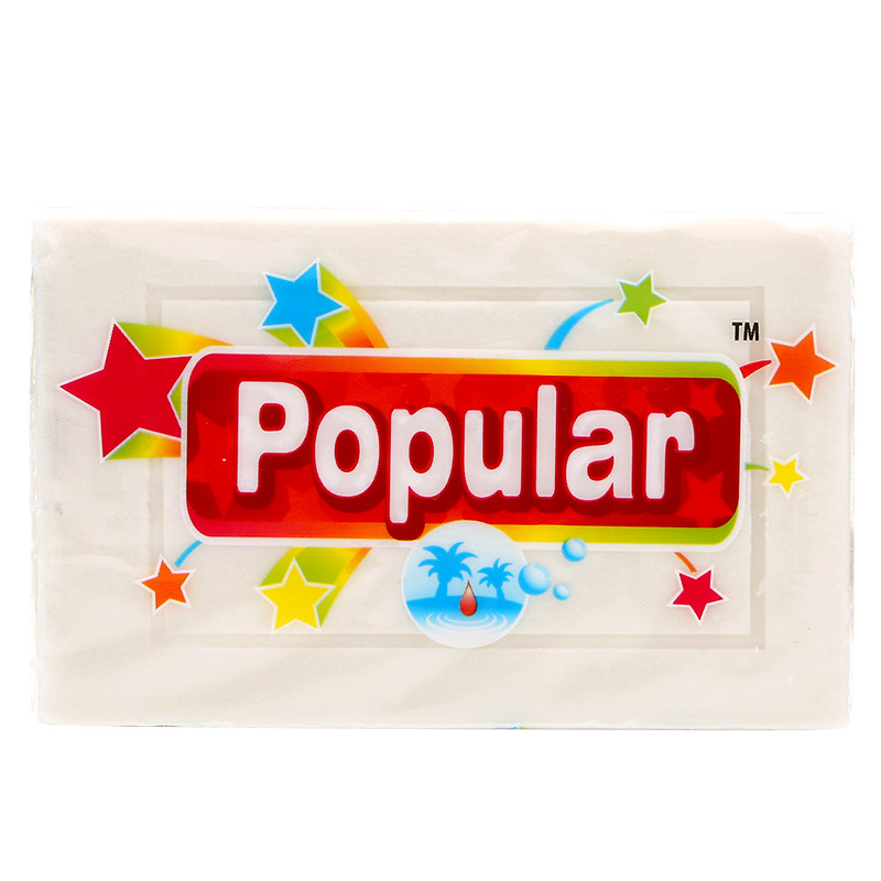 popular泡飘乐 进口儿童洗衣皂内衣尿布肥皂140g无荧光剂9块包邮 - 图1