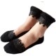 Lace lace glass silk stockings cotton bottom anti-slip