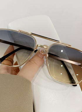 飞行员大框蛤蟆镜防紫外线高级感