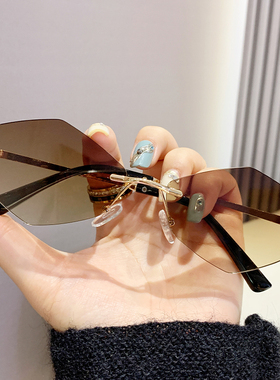 小框金属时尚款墨镜防紫外线韩版