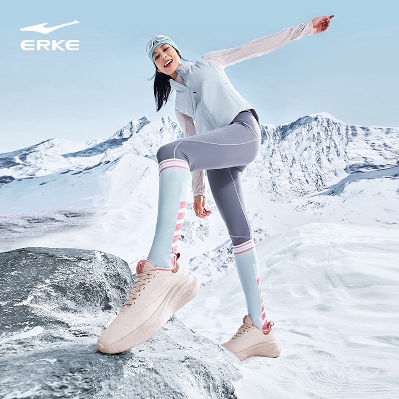 鸿星尔克鸣鸥3秋冬软底跑步鞋女棉鞋加绒保暖运动鞋减震防水女鞋,淘宝优惠券,粉丝福利购,淘宝优惠卷