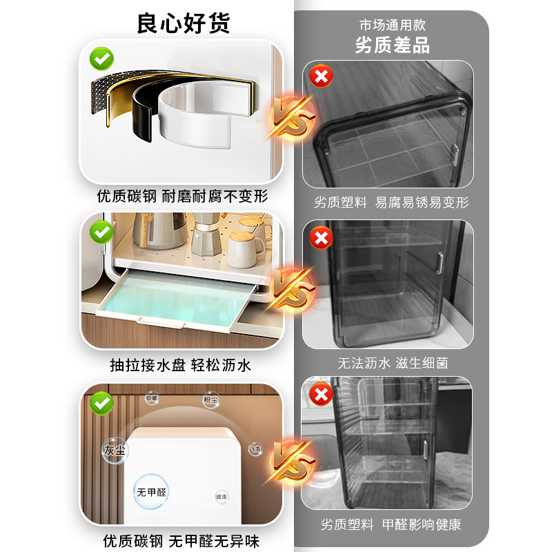 防尘杯子收纳置物架水杯茶杯架子放茶具咖啡杯柜马克杯桌面收纳盒,淘宝优惠券,粉丝福利购,淘宝优惠卷