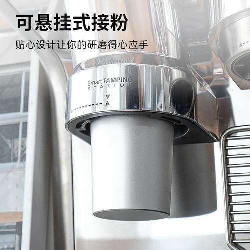 适用DELONGHI EC9155咖啡机专用接粉杯51mm9665 9255防飞器环定量 - 图1