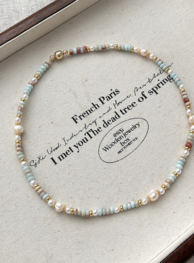 彩色天然寿山石磁吸手链女轻奢小众高级感精致手串2025新款手饰品