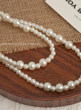 unbeaten施家珍珠叠戴项链女新款