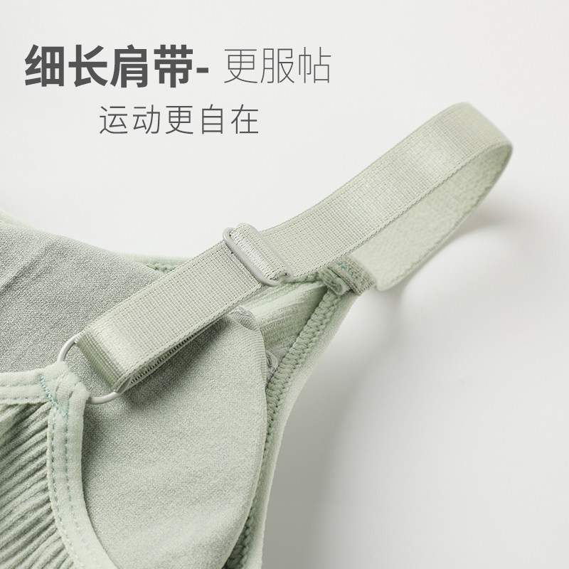 无钢圈文胸罩学生高中小胸聚拢裹胸 佰丝娜抹胸